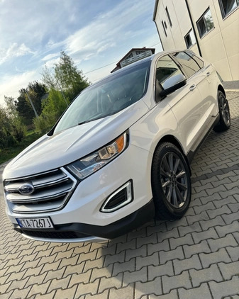 Ford EDGE cena 96000 przebieg: 103000, rok produkcji 2017 z Tarnów małe 704